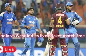 India vs West Indies Live Cricket Match Free 2026: Live Score, Streaming, Time & Updates India vs West Indies Live Cricket Match Free