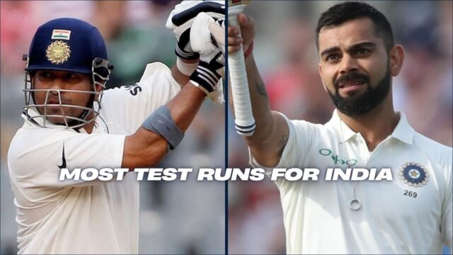 Most Test Runs for India